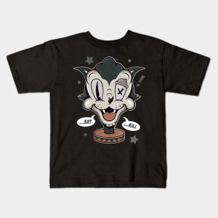 Creepy Cat Kids T-Shirt